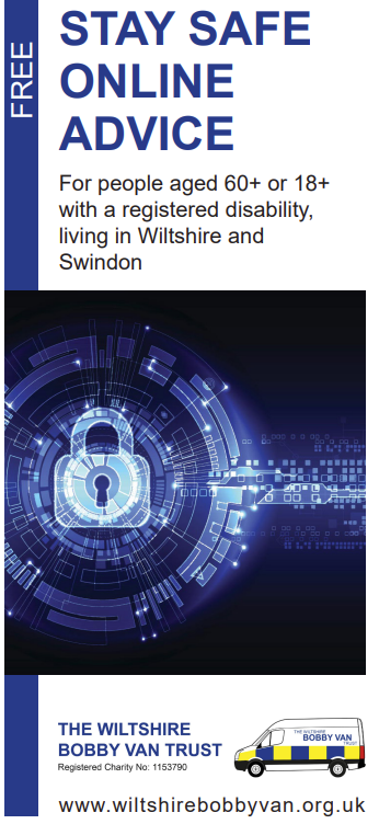 Wiltshire Bobby Van- Stay Safe Online Advice and Home Security Service
